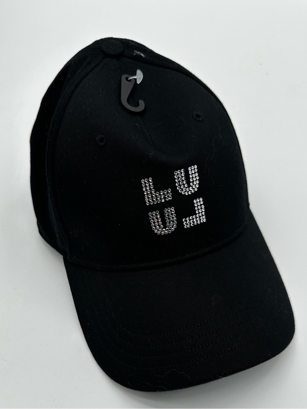 Lululemon Black Jewelled Ball Baseball Cap Hat size S/M NWT